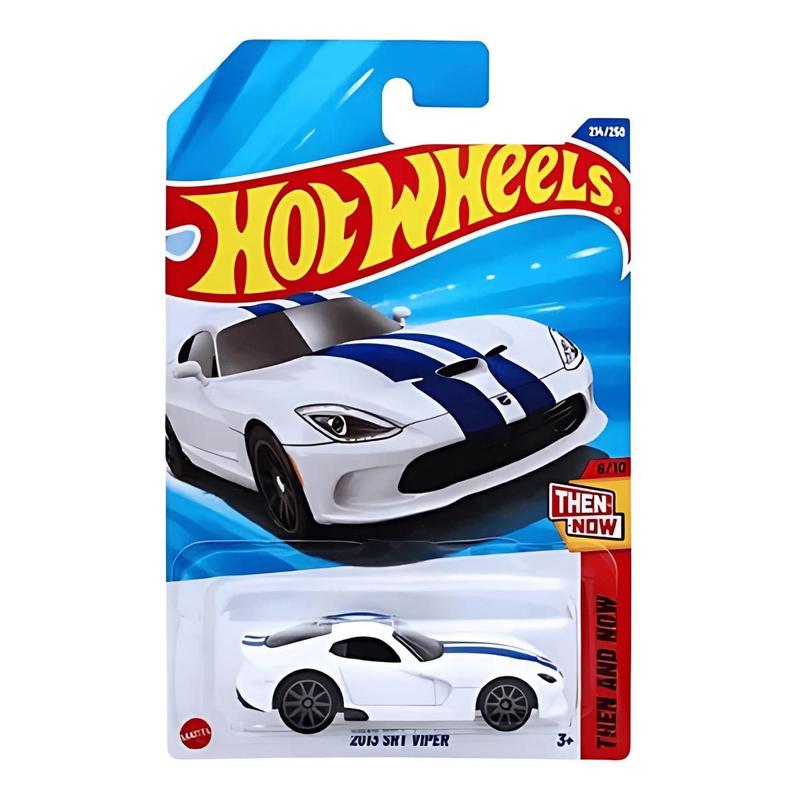 Carrinho Hot Wheels 2013 SRT Viper Branco JBB15 - Mattel